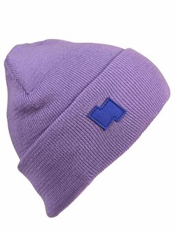 CAZZANO - Unisex Winter Solid Purple Beanie