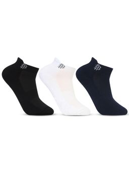 Bonjour - Men Bamboo Sports Ankle Socks - Multi-Color