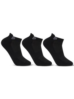 Bonjour - Men Bamboo Sports Ankle Socks - Black
