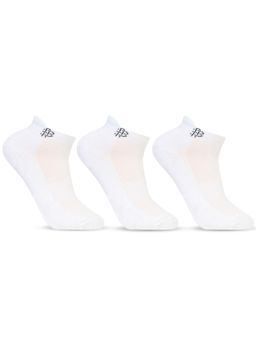 Bonjour - Men Bamboo Sports Ankle Socks - White
