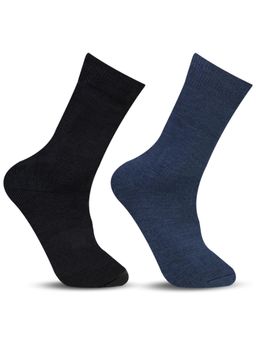 Bonjour - Mens Wool Winter Socks - Multi-Color