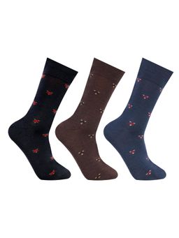 Bonjour - Mens Wool Winter Socks - Multi-Color