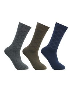 Bonjour - Mens Wool Winter Socks - Multi-Color