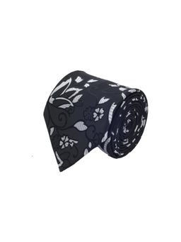 CAZZANO - Men Fashion Printed Black Tie