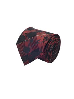 CAZZANO - Men Fashion Checks Brown Tie