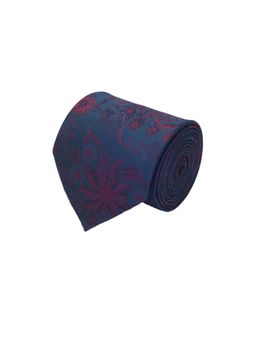 CAZZANO - Men Fashion Printed Blue Tie
