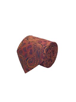 CAZZANO - Men Fashion Printed Pink Tie