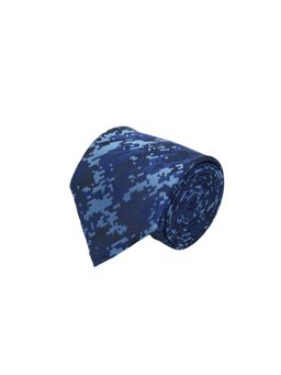 CAZZANO - Men Fashion Geometric Blue Tie