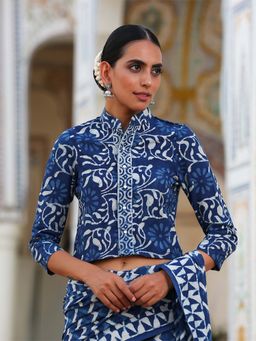 Triyah - Indigo Indulgence Blouse