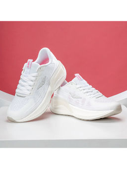 Red Tape - Women Textured White Walking Shoes