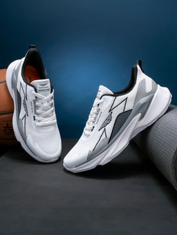 Red Tape - Men Textured Off White Walking Shoes