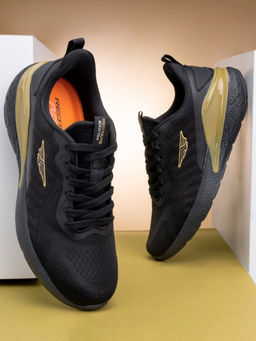 Red Tape - Men Solid Black Walking Shoes