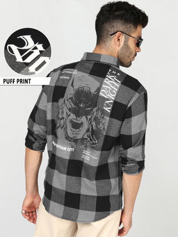 Bewakoof - Dc Men's Multi-Colour Knight Checked Shirt