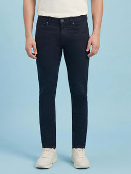 Being Human - Dark Blue Slim Fit Mid Rise Men's Jeans