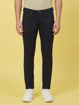 Being Human - Dark Blue Mid Rise Men's Jeans