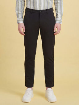 Being Human - Black Slim Fit Men's Mid Rise Chinos