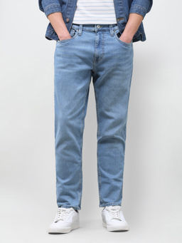 U.S. Polo Assn. Denim Co. - Men's Cole Comfort Cropped Fit Blue Jeans