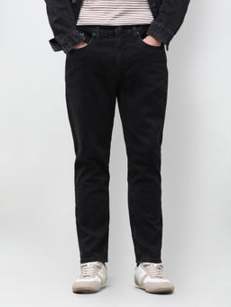 U.S. Polo Assn. Denim Co. - Men's Cole Comfort Cropped Fit Black Jeans