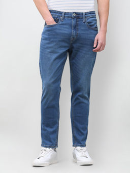 U.S. Polo Assn. Denim Co. - Men's Cole Comfort Cropped Fit Blue Jeans