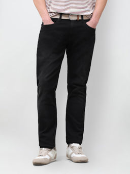 U.S. Polo Assn. Denim Co. - Men's Brandon Slim-Tapered Fit Black Jeans