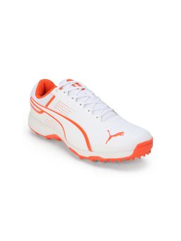 Puma - Unisex White Cricket Legend Shoes
