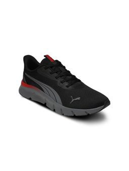 Puma - Unisex Black Flexfocus Lite Modern Woven Running Shoes