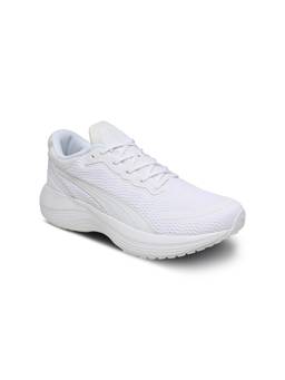 Puma - Unisex White Scend Pro Running Shoes