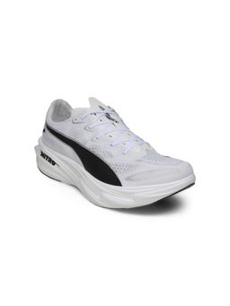 Puma - Men White Deviate NITRO Elite 4 Running Shoes