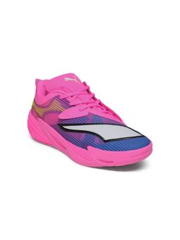 Puma - Unisex Pink All-Pro NITRO 2 Showtime Basketball Shoes