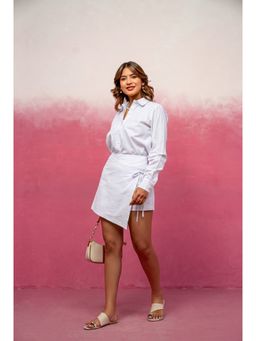 DEASHA INDIA - Alora White Shirt and Skorts