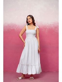 DEASHA INDIA - Cove White Maxi Dress