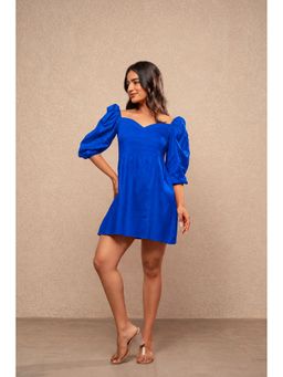 DEASHA INDIA - Mika Blue Short Dress