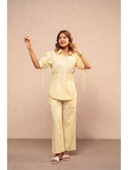 DEASHA INDIA - Naomi Yellow Co-Ord Set