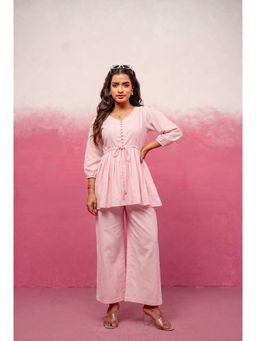 DEASHA INDIA - Srisha Pink Co-Ord Set