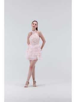 XAYA - Amor Mini Floral Sequence Dress