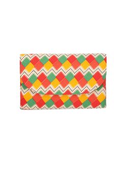 Tarini Nirula - Phulkari Yellow Wallet