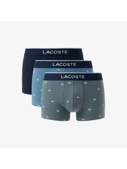 Lacoste - Multi-Color Cotton Stretch Trunks (Pack Of 3)