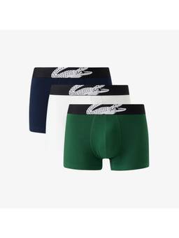 Lacoste - Multi-Color Cotton Stretch Trunks (Pack Of 3)