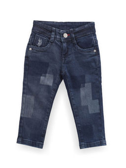 U.S. POLO ASSN. - Boys Navy Blue Laser Finish Authentic Jeans