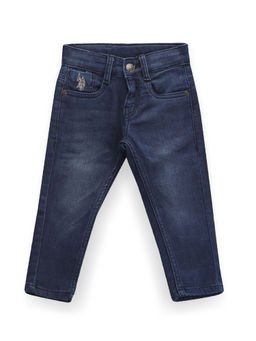 U.S. POLO ASSN. - Boys Navy Blue Slim Fit Jeans