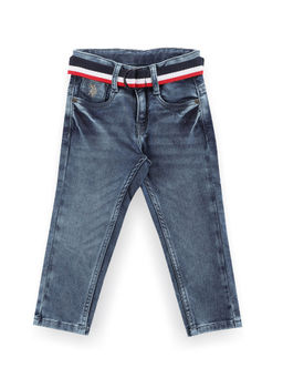 U.S. POLO ASSN. - Boys Blue Slim Fit Blue Jeans