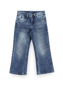 U.S. POLO ASSN. - Boys Blue Mid Rise Boot Cut Jeans
