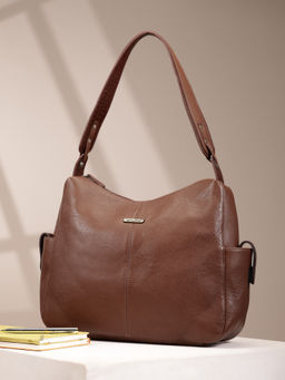 Celtic - Stylish Leather Women Tan Shoulder Bags