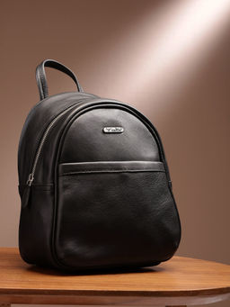 Celtic - Tan Ndm Black Genuine Leather Classic Premium Carry Backpack