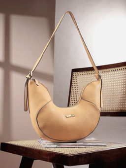 Celtic - Sleek Tan Hobo Shoulder Bag For Women