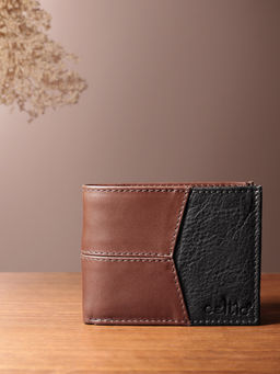 Celtic - Premium Two-Tone Genuine Leather Men's Wallet-Brown
