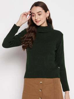 Madame - Women Olive Sweater
