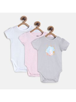 MINI KLUB - Baby Girls Multi Body Suit (Set of 3)