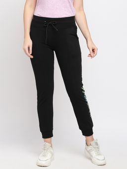 Being Human - Jet Black Womens Joggers