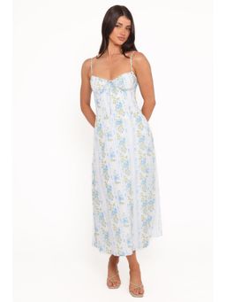 Petal & Pup - Florencia Midi Dress - Blue Floral